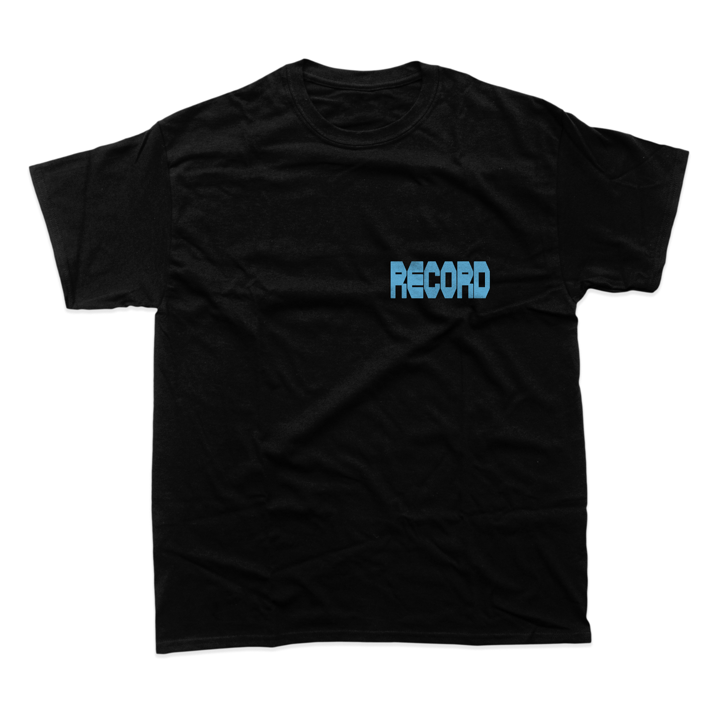 TSHIRT "RECORD" NOIR