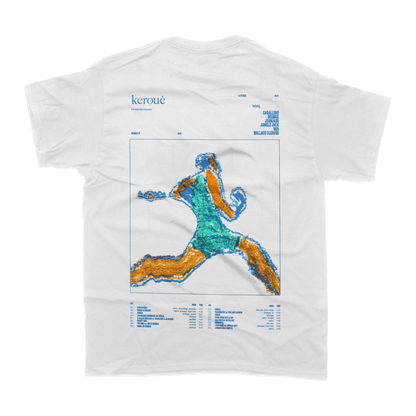 TSHIRT "RECORD" BLANC - ÉDITION LIMITÉE